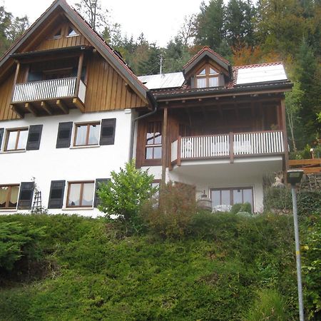 Urlaub Mit Blick Auf Schiltachs Fachwerkhaeuser Eksteriør billede