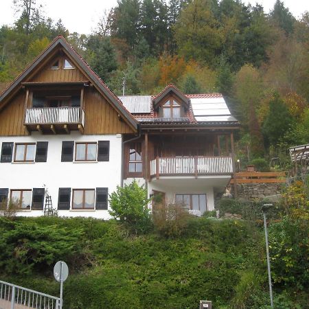 Urlaub Mit Blick Auf Schiltachs Fachwerkhaeuser Eksteriør billede